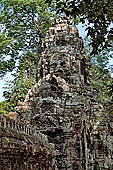 Banteay Kdei temple - east gopura of the fourth enclosure